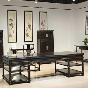 ��ʽ�鷨�� ʵľ�����黭�� �����¹Ź�ѧ��д��̨ ԭľ�칫��
