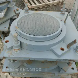 陆韵 双项滑动球铰钢支座 网架减震球型支座 使用简便