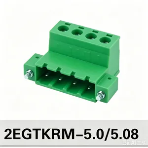 冠泰电子2EGTKRM-5.0/5.08接线端子连接器可空中对接磷青铜镀锡 盒装可定制
