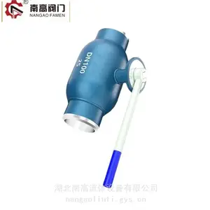 手柄式缩径球阀 Q61F-25C DN100 放气泄水阀 焊接连接Q61F-16C