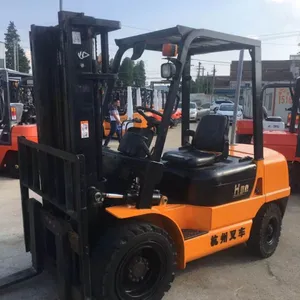 九江二手柴油叉车 工厂直销1200多台二手叉车*** 合力叉车 杭州叉车质保一年