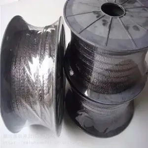 304 纯石墨线高压石墨编织盘根 高温耐酸碱腐蚀石墨盘根 18mm石墨盘根