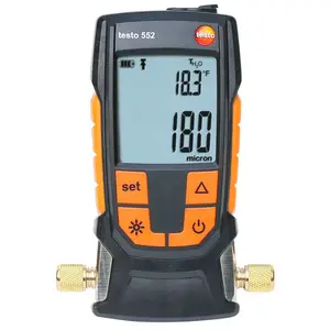Testo ��ͼ��նȲ����� 552 ��նȲ����� ѹ���� ��ѹ�� ��ռ� ���估�ȱ�ϵͳ������ձ�