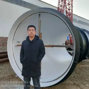 供应三油两布IPN8710承插口防腐钢管 涂塑防腐钢管