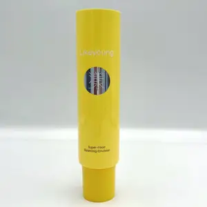 现货洁面乳软管100g化妆品软管包材100ml 洗面奶PE管可定制