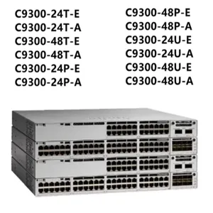 C9300-24T-E 企业三层 24 口千兆核心模块化交换机