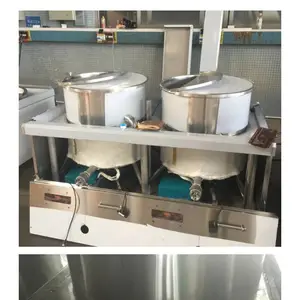 安磁一体式汤炉大型炖汤炉卤熟食的大灶使用视频