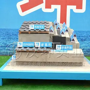 陕西施工质量样板展示-斜屋面样板展示区 厂家直销 湖南汉坤实业