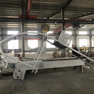 蔚蓝环保机械提篮格栅_三索式格栅除污机_提篮格栅拦污设备