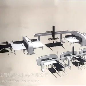 冲床自动化单元,多台冲床自动化生产线