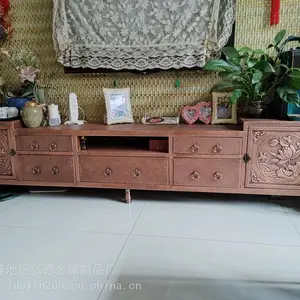 纯手工制作纯铜电视柜