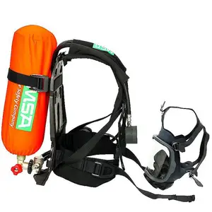 广州 梅思安 10240486 AX2300 系列空气呼吸器(6.8L 有表瓶阀 带胸带)G1 全面罩