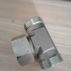 厂家直销液压管件不锈钢接头CC液压三通