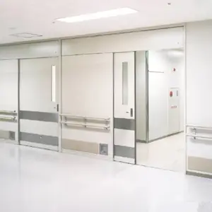 洁净室手动移门 定制 防火抗菌 镀锌钢板 上门测量 安装无忧