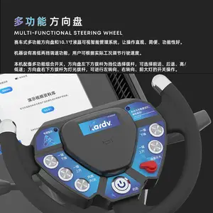 凯德威智能敞篷式扫地机KS-1400B公园路面清扫用10.1寸液晶触控屏
