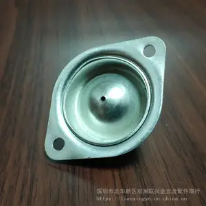 25厘尼龙万向球 白色尼龙优质滚珠 工作台输送轮 菱形一寸万向大牛目