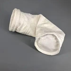 纯PTFE聚四氟乙烯滤料工业烟气钢铁电力厂垃圾焚烧耐高温除尘布袋