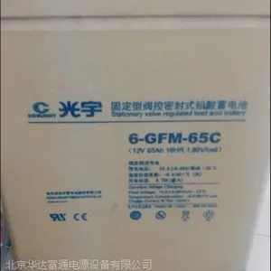 光宇蓄电池~光宇集团6-GFMC-65XC特殊型号、放暴晒功能 ​