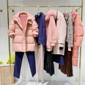 费依女装招商费依2020年冬装上新品牌折扣女装走份 专柜正品撤柜尾货女装批发