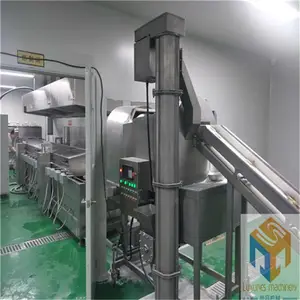 供应脆皮带鱼裹糠机 全自动香酥带鱼裹涂生产设备 厂家可试机