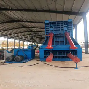 钢屑压块机厂家冠玉 自动翻包金属压块机 400吨快速压块机