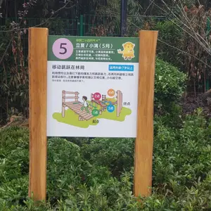 小区房地产标示牌导视系统设计制作园区宾馆不锈钢标牌