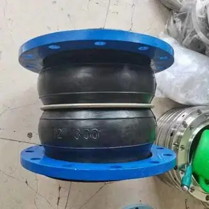KST型可曲挠双球体橡胶软连接 加长型避震喉减震器