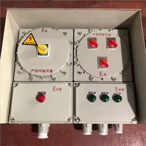 户外防爆照明配电箱带防雨罩防爆电伴热配电箱防爆控制箱防爆插销箱