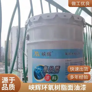 峡辉环氧树脂面油漆 24kg桶装 施工便捷 用于污水处理池内壁防腐