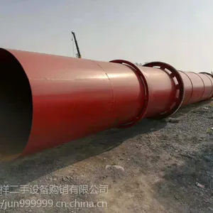 加工订做滚筒烘干机 二手1.2X10米不锈钢滚筒锯末烘干机