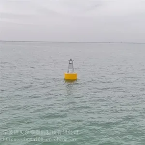 低密度聚乙烯灯浮标2.4米海上作业警示浮鼓参数