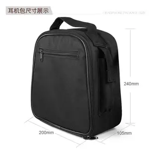 航空降噪耳机包适用索尼BOSE A20多用便携头戴式飞行员耳机收纳包