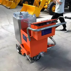 不干胶划线机手推式小型热熔画线机熔料标线一体机标线喷涂机
