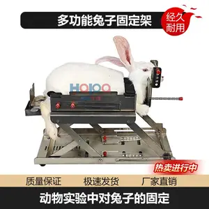 兔子固定器保定架固定架魔术贴固定可调节角度多功能兔子束缚架兔子生理药理实验