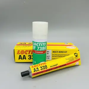 乐泰 AA330结构胶 高粘度防水胶 粗糙多孔表面快干胶 单组份工业胶50ml