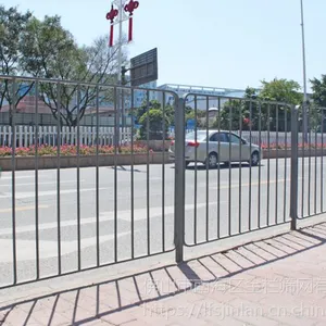 深圳罗湖甲型护栏港式围栏厂家镀锌实心管护栏多少钱