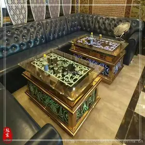 内蒙古茶几用不锈钢老虎腿 酒吧吧台用880mm玫瑰金葫芦柱腿