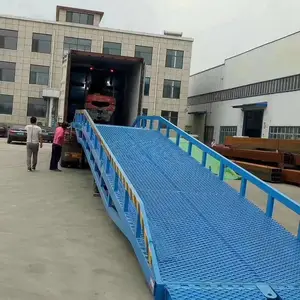 崇明县移动登车桥货柜装车液压升降机仓储物流上货集装箱装卸平台斜坡