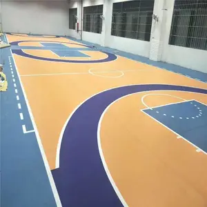 济南 幼儿园塑胶地板 商场定制地胶 2mm厚同质透心地板