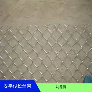 俊松丝网 加工动物园勾花网 勾花围栏网