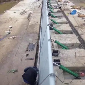 江苏液压双控翻板闸门 液压自控翻板闸门 液压翻板钢闸门规格齐全