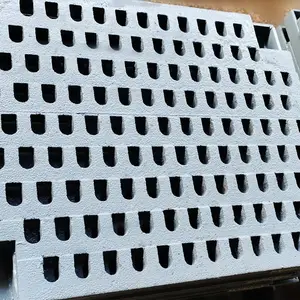2665不锈钢冲孔铸造方孔/马蹄孔焦炭筛板振动筛备品备件