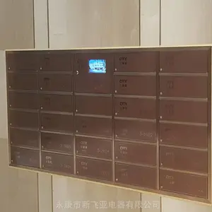 爱伦堡品牌不锈钢信报箱邮政信箱服务住宅小区棚户改造安置房