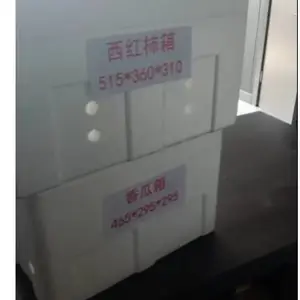 河北香瓜泡沫箱,水果带孔泡沫箱,水果保温箱