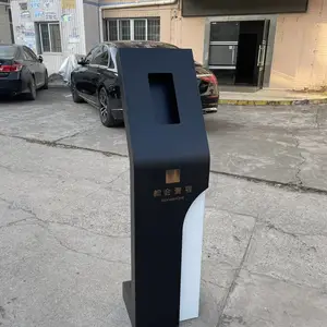 小区不锈钢可视楼宇对讲支架门口机立柱产品