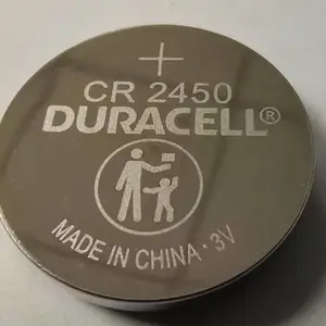 Duracell原厂金霸王中国国际认证CR2450纽扣锂电池