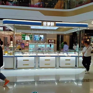 郑州设计定制珠宝展柜,化妆品展柜,展厅展柜,烤漆展柜