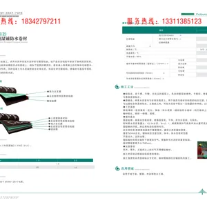 北新“禹王”反应粘交叉膜湿铺防水卷材