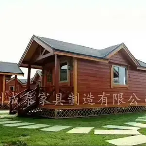 景观木屋 小区木屋定制 别墅木屋