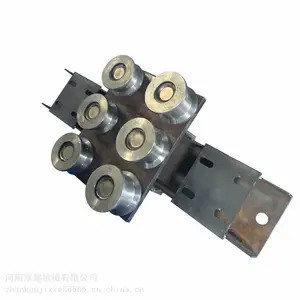 煤矿绞车配件 弯道轮组装置 转弯轮组转向轮组发样定做
